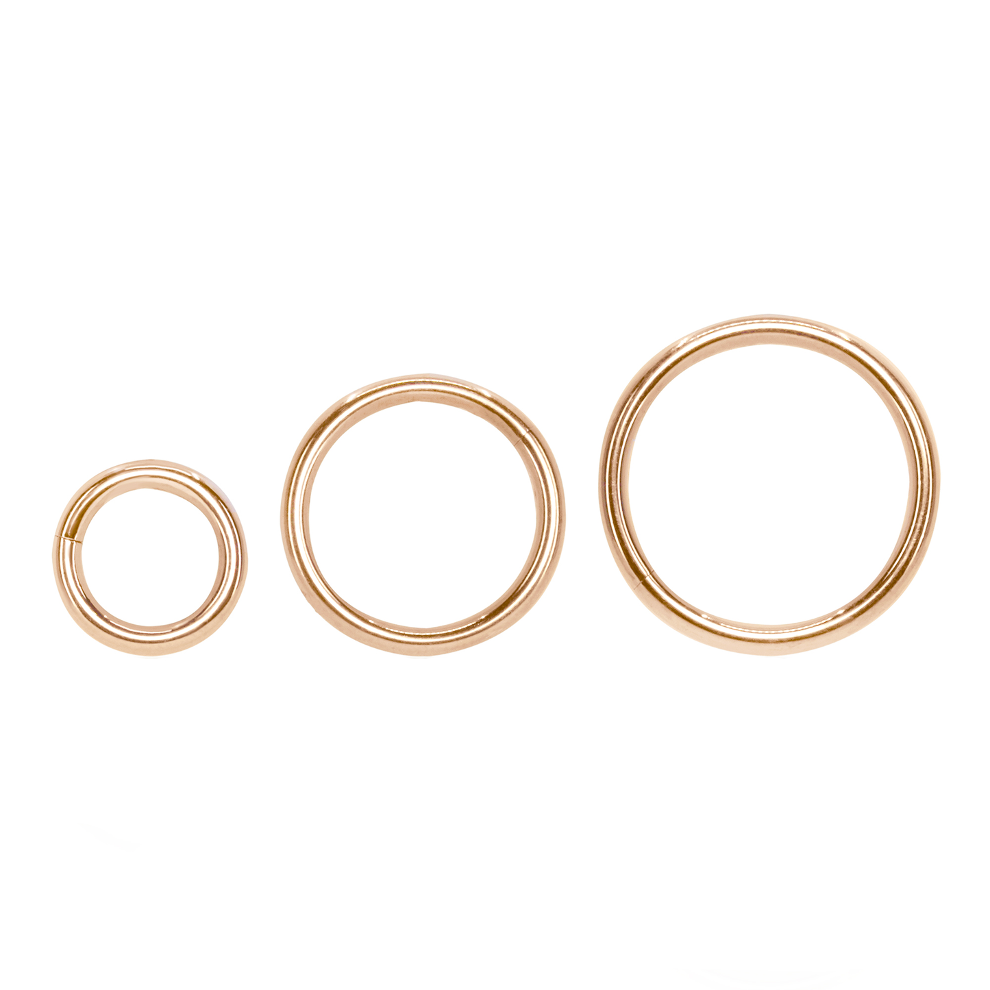 14k Seam Rings