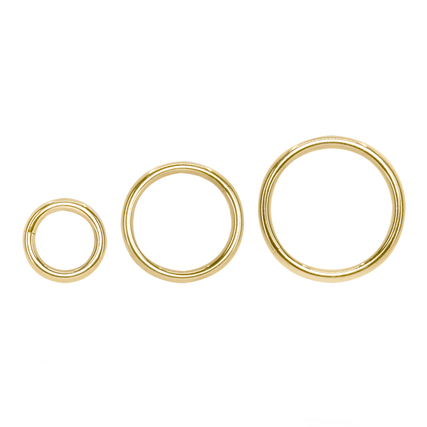 14k Seam Rings