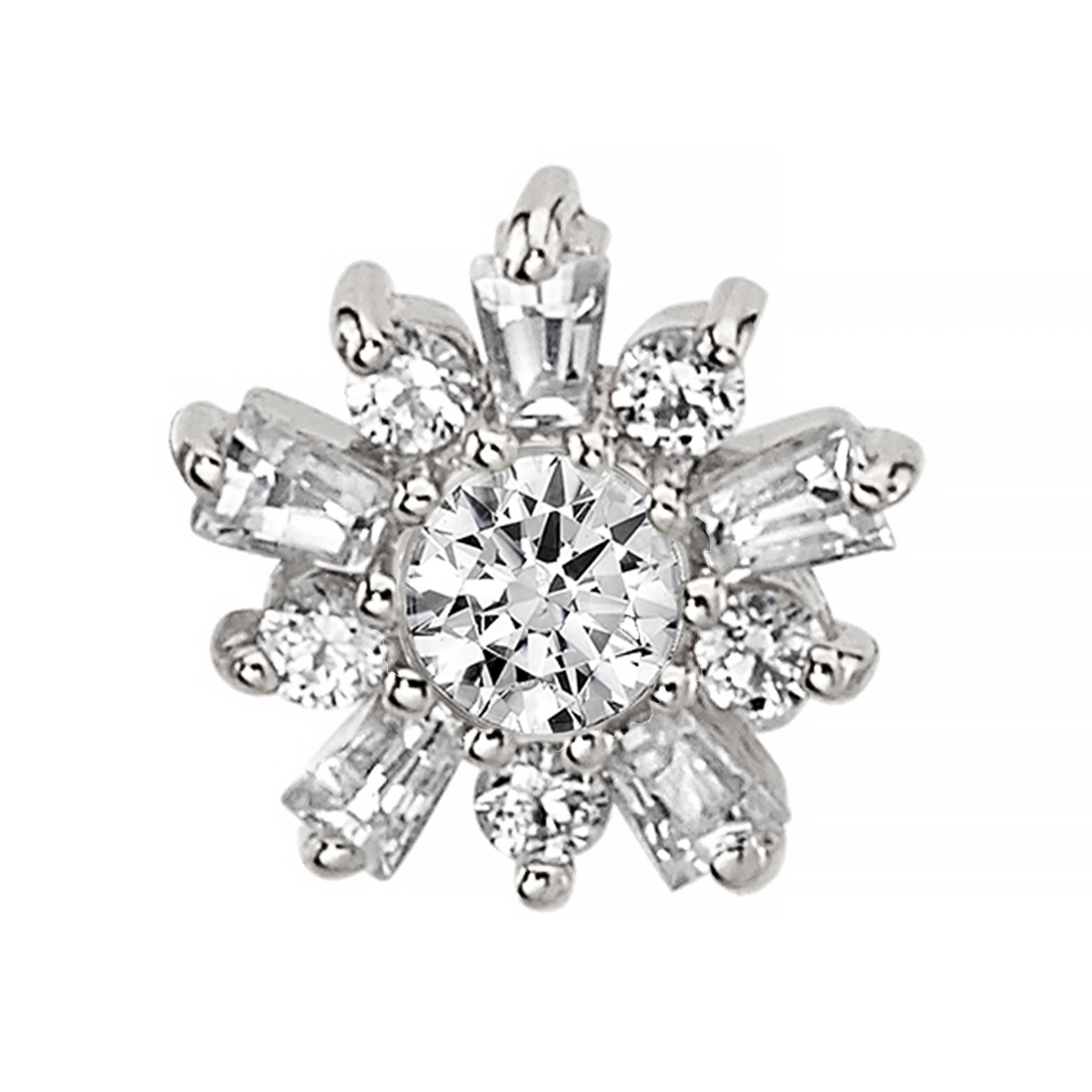 Diamond Elaine Threaded End