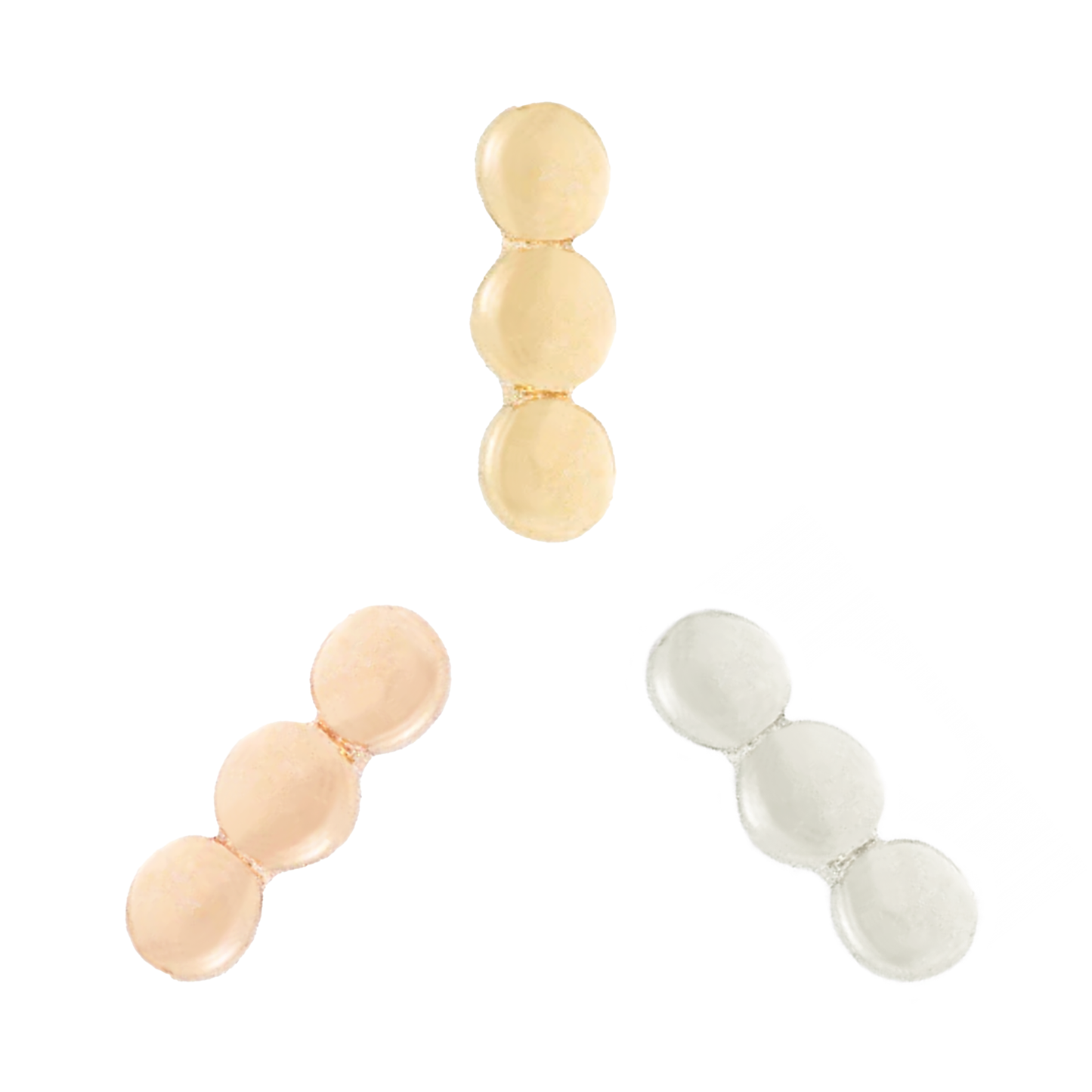 3 Dot Bar Threadless End