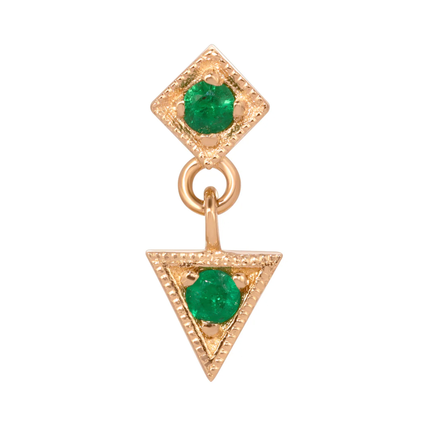 Emerald Arrow Threadless End