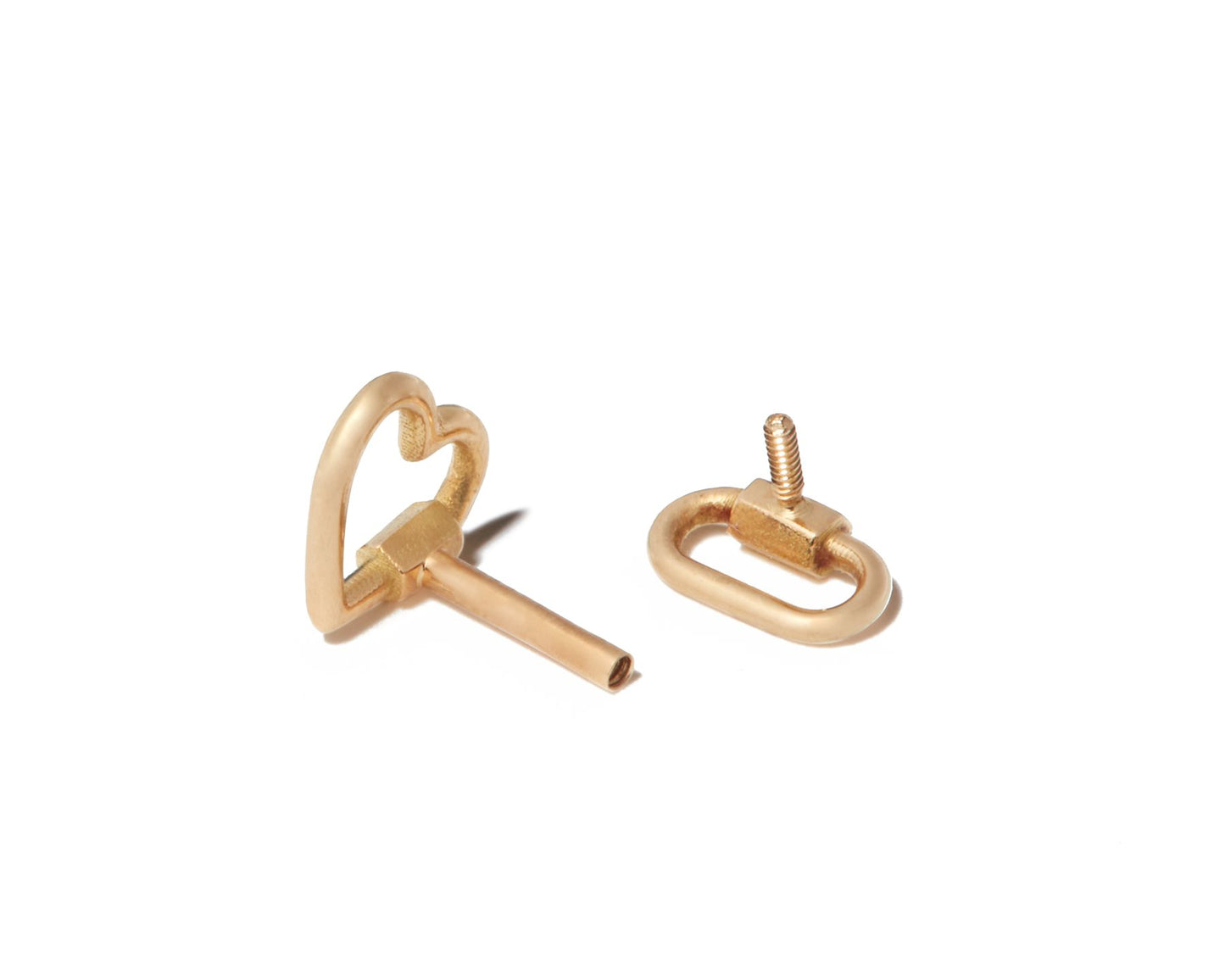 Lockette Threaded Earrings