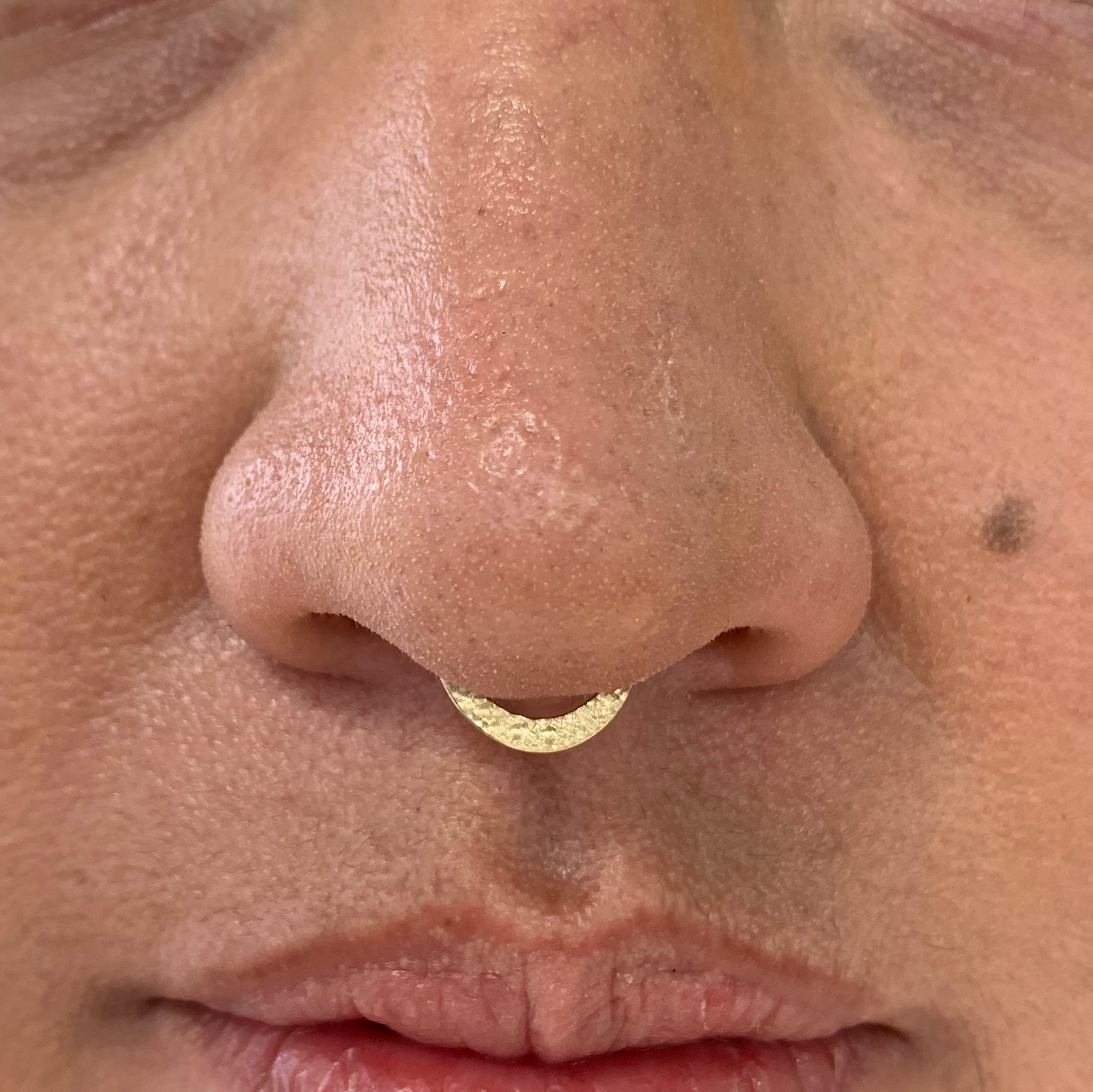 Smashed and Hammered Seam Ring
